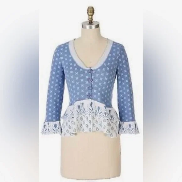 Anthropologie moth sweater top sz XS - Picture 1 of 14